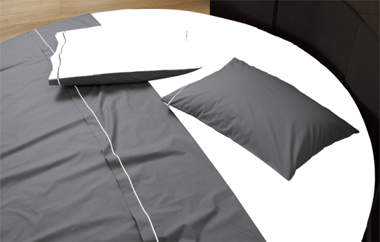 Lenzuola rotonde, accattivanti e moderne per il tuo letto rotondo